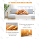 Wepop Bread-Shaped Pillow | $20 | Amazon